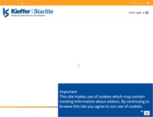 Tablet Screenshot of kieffersigns.com